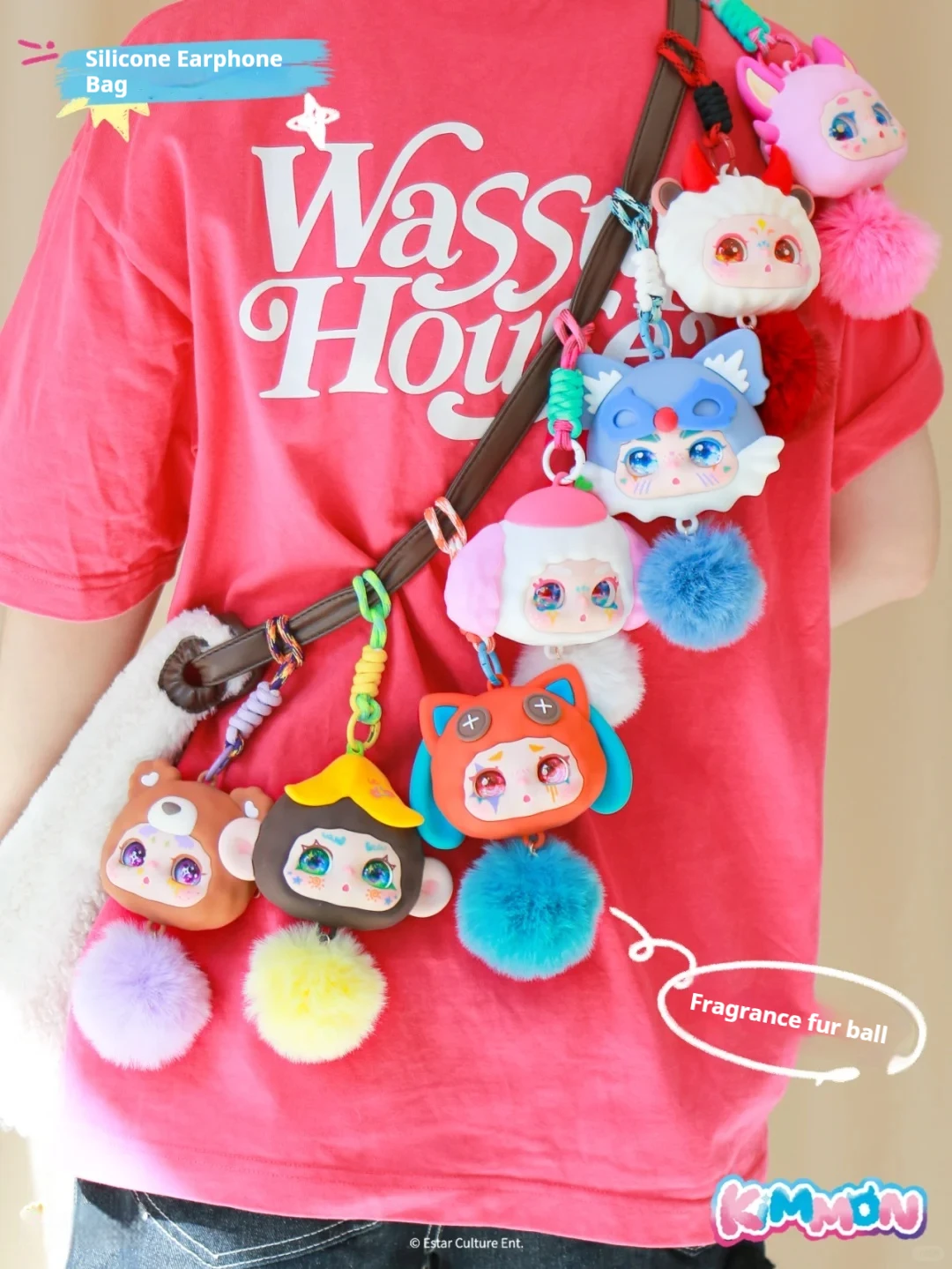 Authentic Kimmon Earphones Silicone Bag Blind Box Doll Cute Earphone Bag Pendant Mysterious Box Children'S Toy Birthday Gift
Authentic Kimmon Earphones Silicone Bag Blind Box Doll Cute Earphone Bag Pendant Mysterious Box Children'S Toy Birthday Gift