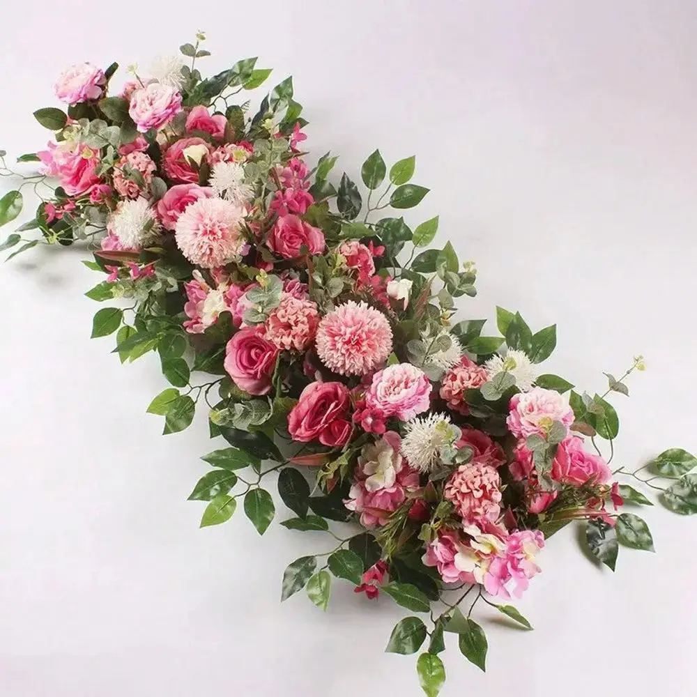 Luxury White Rose Artificial Flower Row Wedding Table Centerpiece Flowers Backdrop Wall Arches Decor Party Stage Floral
Luxury White Rose Artificial Flower Row Wedding Table Centerpiece Flowers Backdrop Wall Arches Decor Party Stage Floral