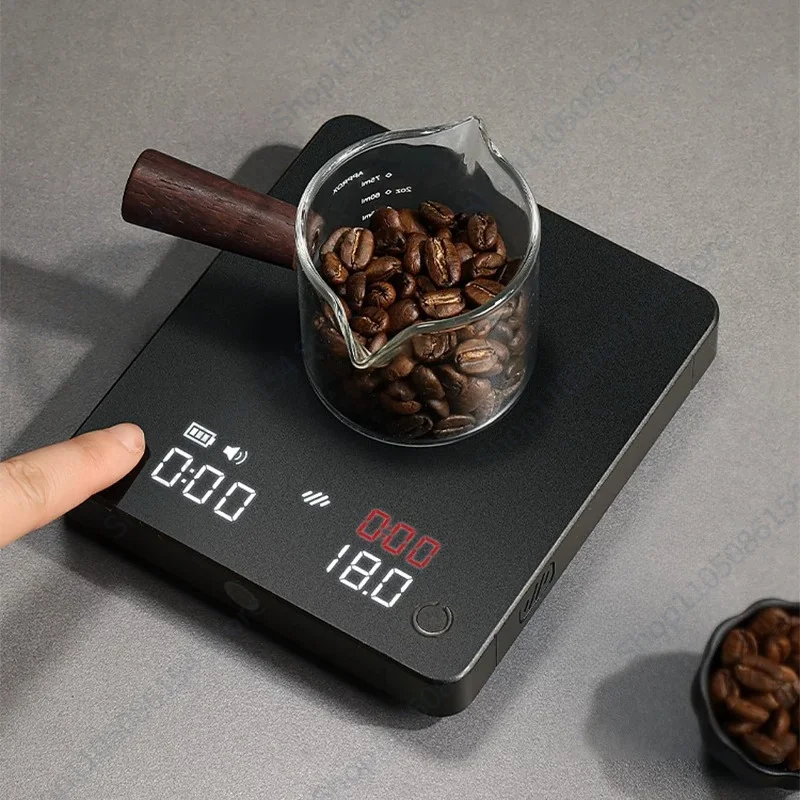Coffee electronic scale Hand brewed Italian coffee scale, home kitchen smart scale
Coffee electronic scale Hand brewed Italian coffee scale, home kitchen smart scale