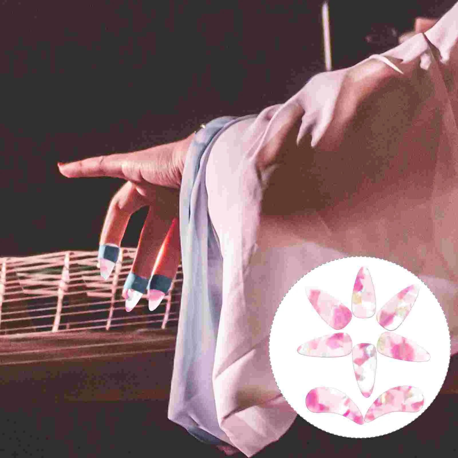 Gadget Guzheng Nail Pieces False Nails Fingertip Protection Covers Buzzers Purple Picks
Gadget Guzheng Nail Pieces False Nails Fingertip Protection Covers Buzzers Purple Picks
