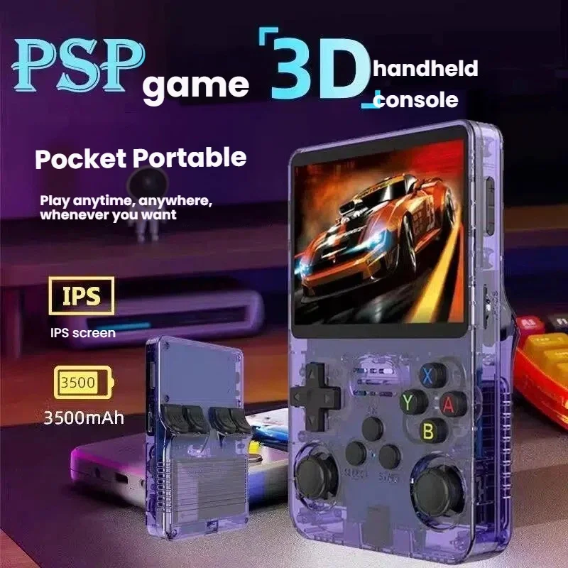 Портативная игровая приставка R36S с открытым исходным кодом, 1 ГБ памяти, поддерживает ретро-аркадные игры, классические игры My World, 3,5-дюймовый HD-экран с разрешением 640*480.
Портативная игровая приставка R36S с открытым исходным кодом, 1 ГБ памяти, поддерживает ретро-аркадные игры, классические игры My World, 3,5-дюймовый HD-экран с разрешением 640*480.