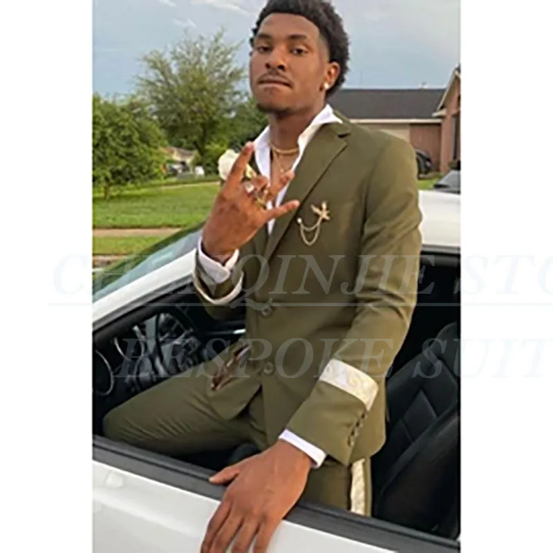 Chic Men's Suits Blazer Elegant Single Breasted Notch Lapel Slim Fit 2 Piece Jacket Pants Outfits Costume Homme Clothing 2025
Chic Men's Suits Blazer Elegant Single Breasted Notch Lapel Slim Fit 2 Piece Jacket Pants Outfits Costume Homme Clothing 2025