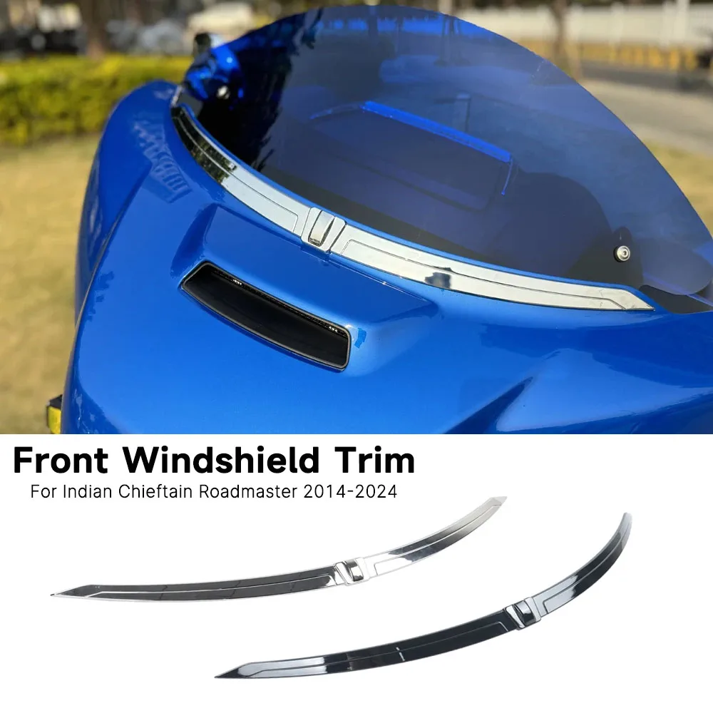 Chrome Black Front Windshield Trim Apply To For Indian Chieftain Roadmaster 2014-2024 Motorcycle Accessories
Chrome Black Front Windshield Trim Apply To For Indian Chieftain Roadmaster 2014-2024 Motorcycle Accessories