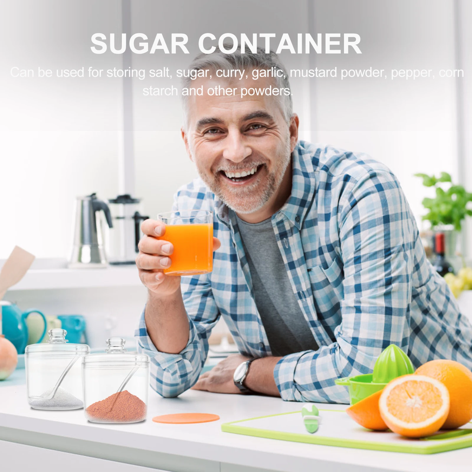 2pcs Large Capacity Seasoning Jars Spice Containers For Salt Sugar Pepper Storage Flavor Box Condiment Bottles
2pcs Large Capacity Seasoning Jars Spice Containers For Salt Sugar Pepper Storage Flavor Box Condiment Bottles