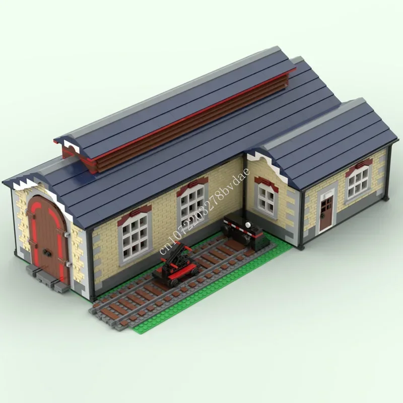 2666PCS Engine Shed Model Moc Building Blocks DIY Assemble Bricks Transportation Architecture Display Xmas Toys Gifts
2666PCS Engine Shed Model Moc Building Blocks DIY Assemble Bricks Transportation Architecture Display Xmas Toys Gifts