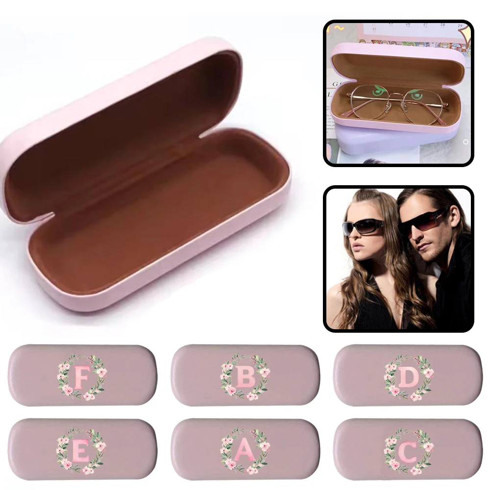 PU Glasses Storage Box Portable Eyeglass Case Suitable For Travel Wreath Initial Name 26 Letters Pattern
PU Glasses Storage Box Portable Eyeglass Case Suitable For Travel Wreath Initial Name 26 Letters Pattern