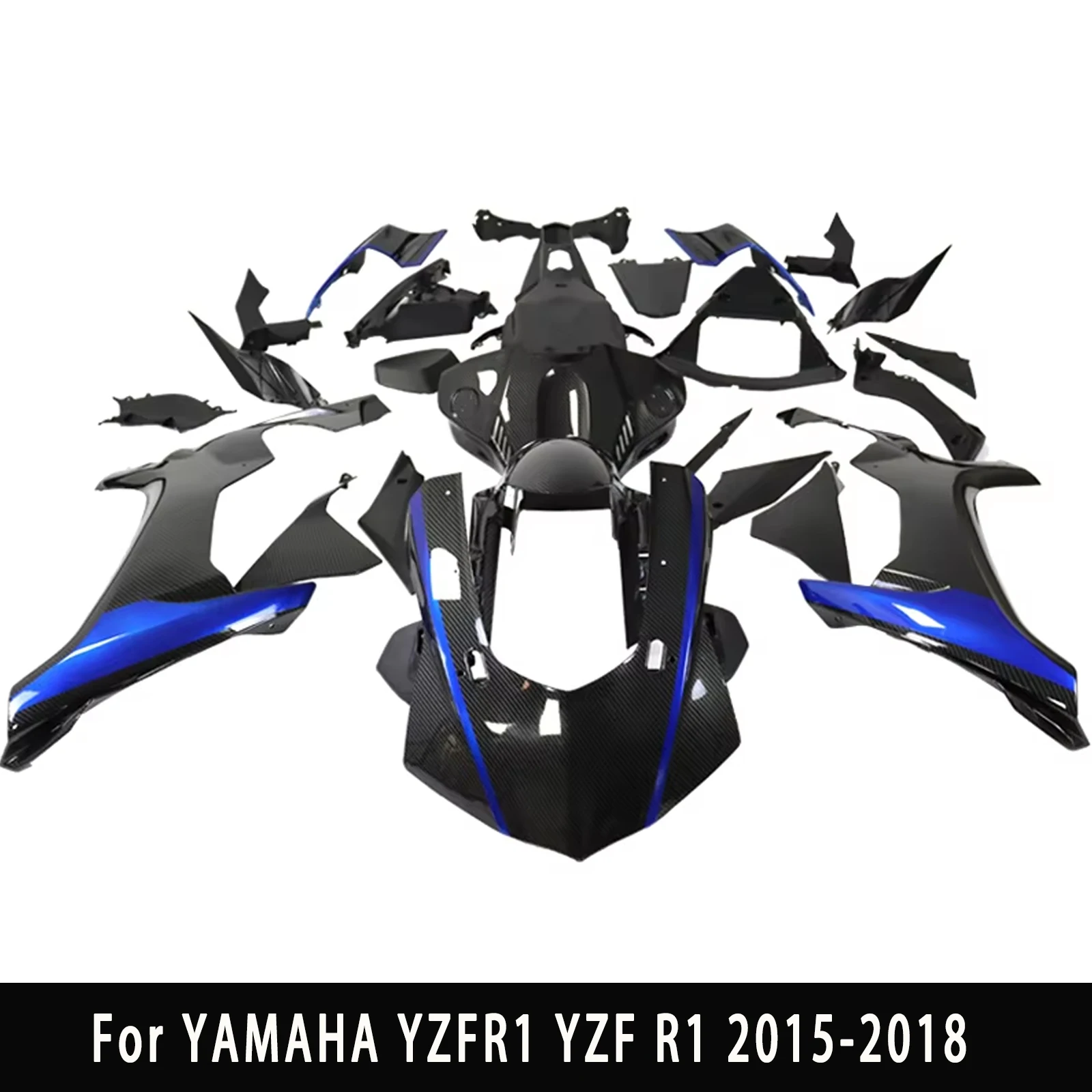New ABS Motorcycle Whole Fairings Kit Fit For YAMAHA YZFR1 YZF R1 2015 2016 2017 2018 17 18 Injection Bodywork Black Blue
New ABS Motorcycle Whole Fairings Kit Fit For YAMAHA YZFR1 YZF R1 2015 2016 2017 2018 17 18 Injection Bodywork Black Blue