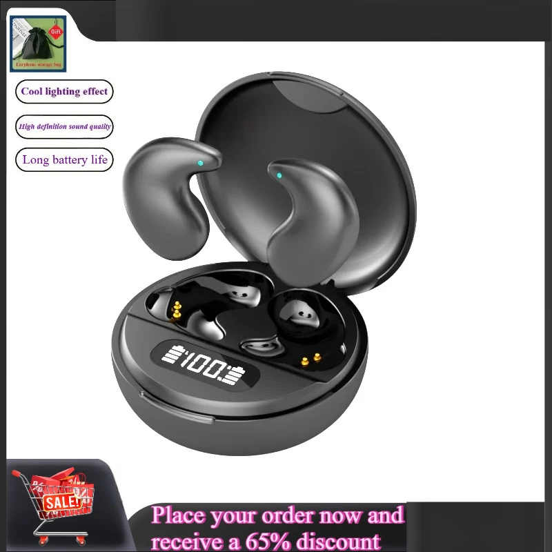 YYK790 Bluetooth 5.3 Sleeping Earphones Wireless Sport Headphones LED Digital Display HiFi Stereo Noise Reduction Gaming Earbuds
YYK790 Bluetooth 5.3 Sleeping Earphones Wireless Sport Headphones LED Digital Display HiFi Stereo Noise Reduction Gaming Earbuds