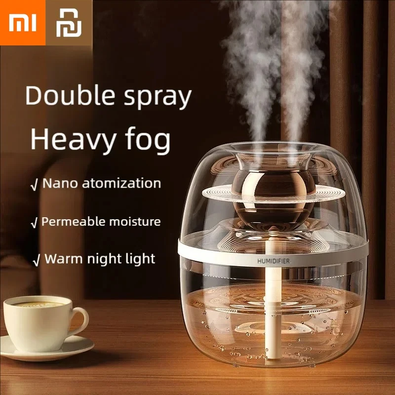 Xiaomi Youpin Humidifier Air Purifier Double Spray Humidifier with Night Light Quiet Humidifier Cool Mist Aromatherapy Heavy Fog
Xiaomi Youpin Humidifier Air Purifier Double Spray Humidifier with Night Light Quiet Humidifier Cool Mist Aromatherapy Heavy Fog