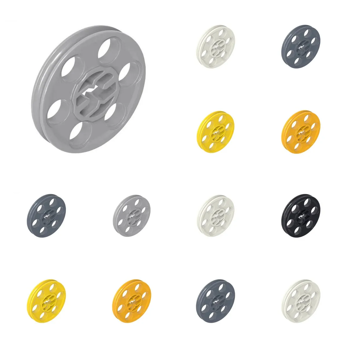 50pcs 4185 Wedge Belt Wheel Pulley Bricks Toys For Technical MOC Buildings Blocks Compatible High-Tech Gift
50pcs 4185 Wedge Belt Wheel Pulley Bricks Toys For Technical MOC Buildings Blocks Compatible High-Tech Gift