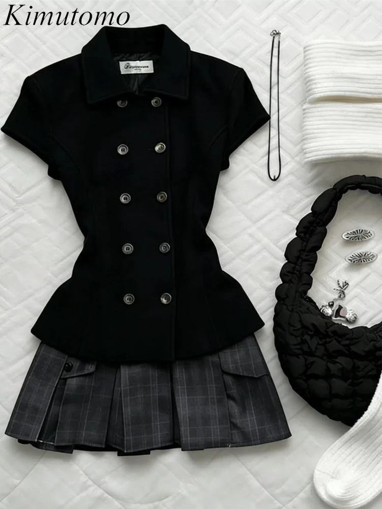 Kimutomo Shirts Women Sexy Sweet Vintage Short Sleeve Button Fashion Grunge Gothic Y2k Aesthetic Harajuku Blouse Female
Kimutomo Shirts Women Sexy Sweet Vintage Short Sleeve Button Fashion Grunge Gothic Y2k Aesthetic Harajuku Blouse Female