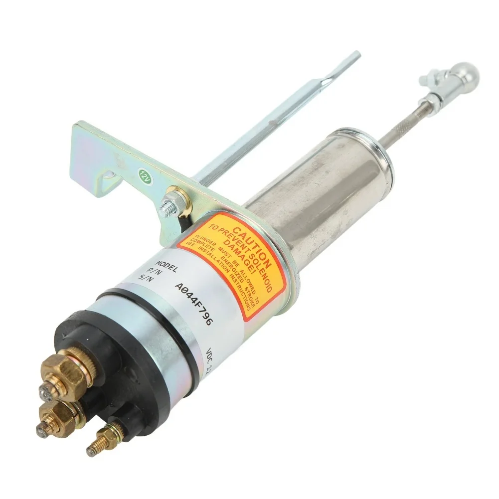 Automotive Applications 12V Stop Solenoid Valve Silver Easy Installation Factory Specifications High Performance
Automotive Applications 12V Stop Solenoid Valve Silver Easy Installation Factory Specifications High Performance