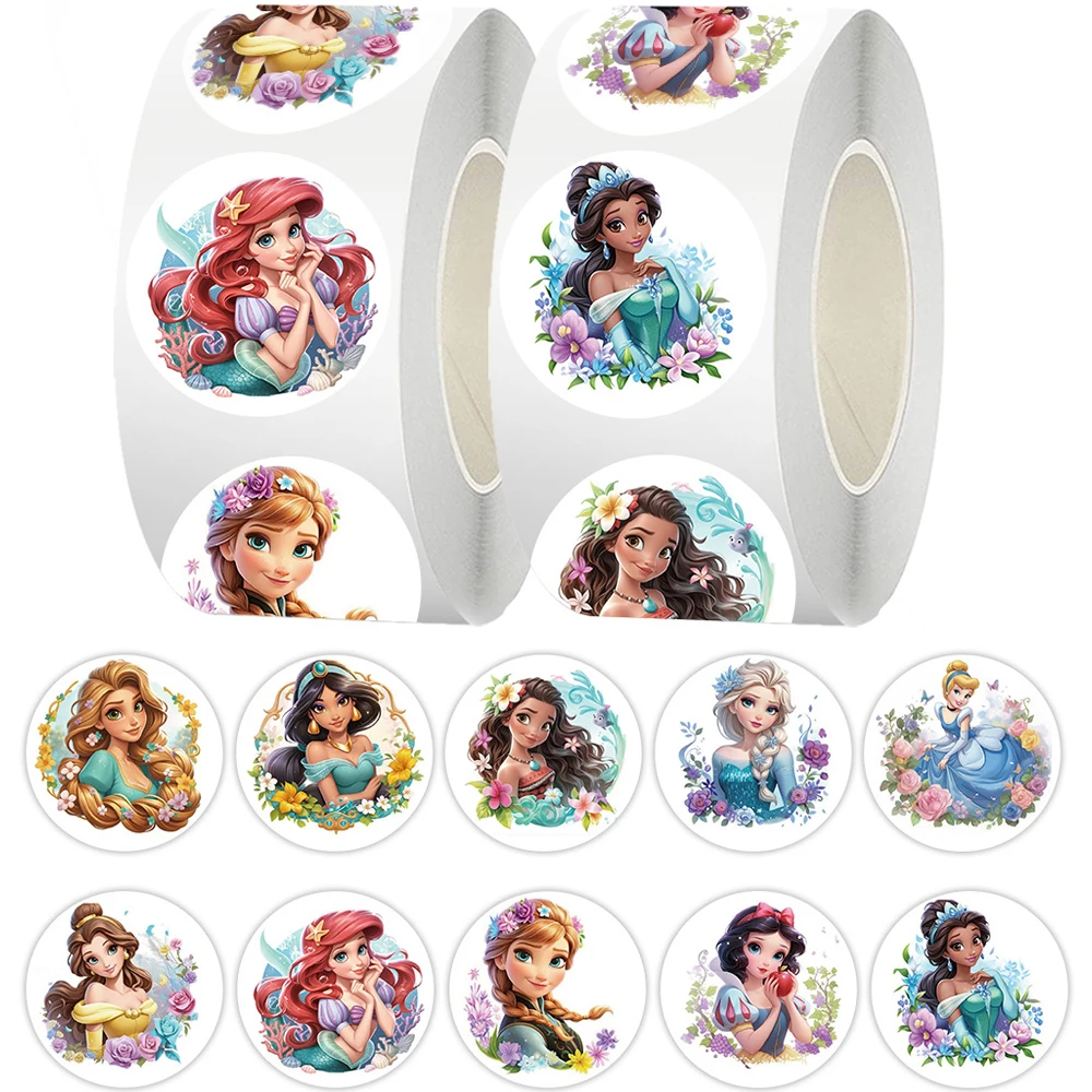 500pcs/roll Cute Cartoon Princess Stickers for Kids Disney Anime Sealing Decals Stationery Scrapbooking Phone Reward Sticker Toy
500pcs/roll Cute Cartoon Princess Stickers for Kids Disney Anime Sealing Decals Stationery Scrapbooking Phone Reward Sticker Toy