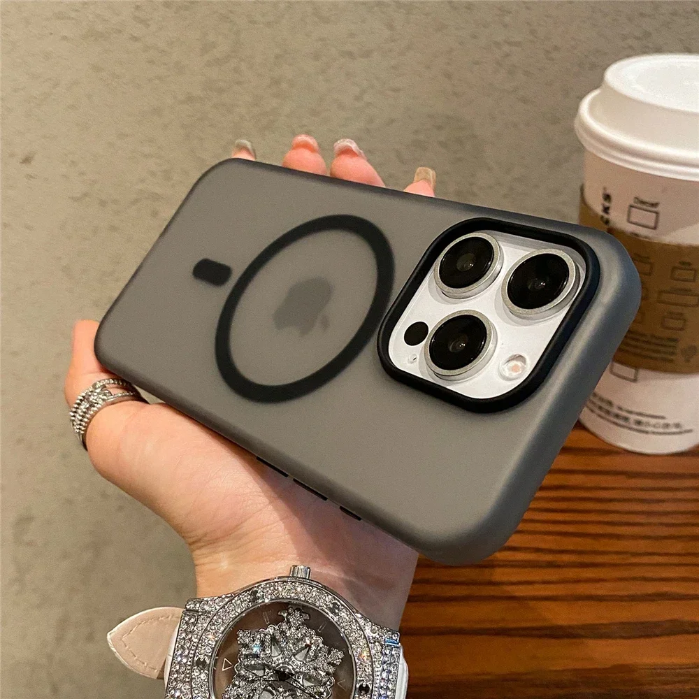 Matte Candy Magnetic Wireless Charging Transparent Case For iPhone17 16 15 13 12 11 14 Pro Max Plus For Magsafe Shockproof Cover
Matte Candy Magnetic Wireless Charging Transparent Case For iPhone17 16 15 13 12 11 14 Pro Max Plus For Magsafe Shockproof Cover