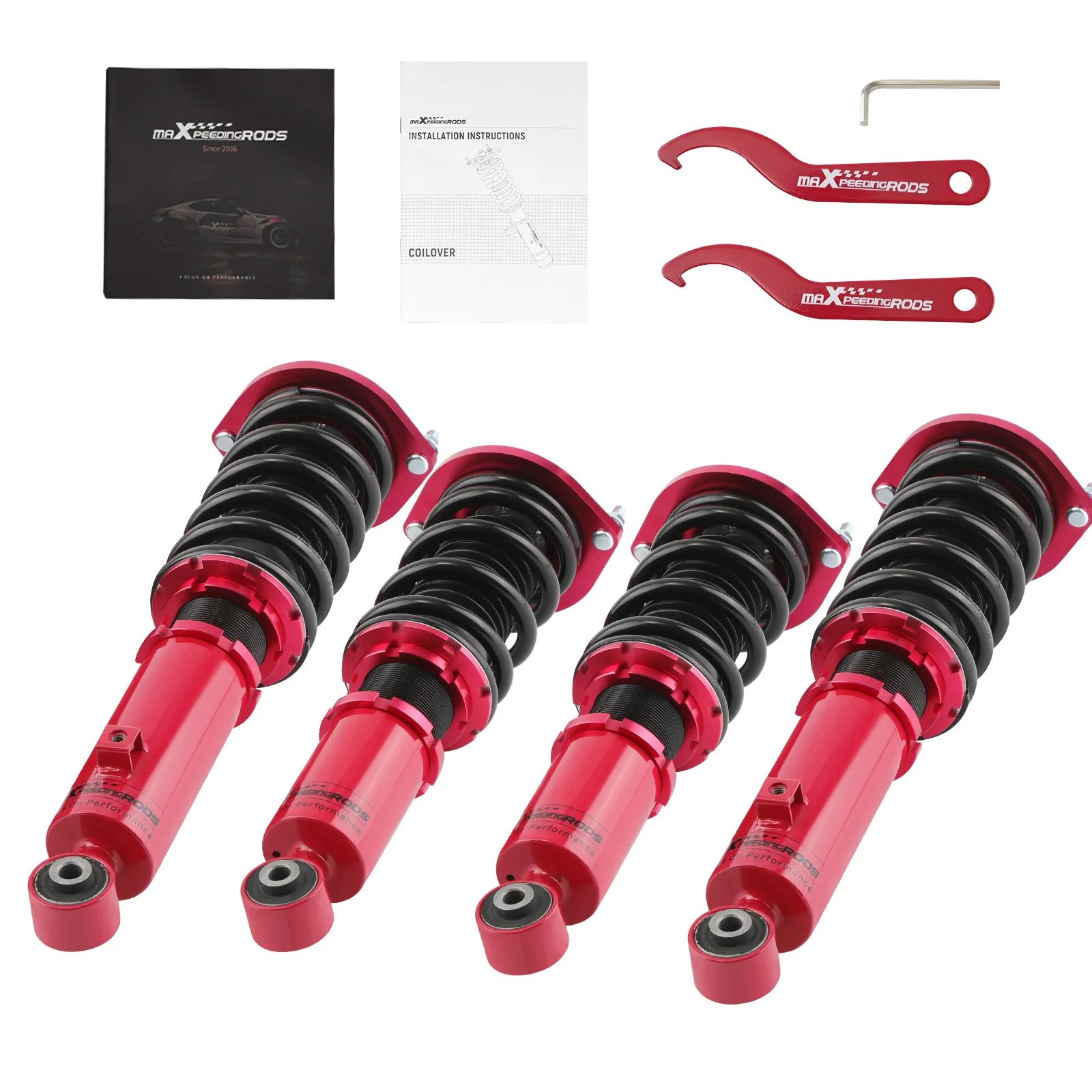 Coilover for Mazda MX5 MX-5 NA MK1 89-98 Shock Struts For Mazda Miata LS Convertible 2D 2000-2005 Coilovers Coil Spring Kit
Coilover for Mazda MX5 MX-5 NA MK1 89-98 Shock Struts For Mazda Miata LS Convertible 2D 2000-2005 Coilovers Coil Spring Kit