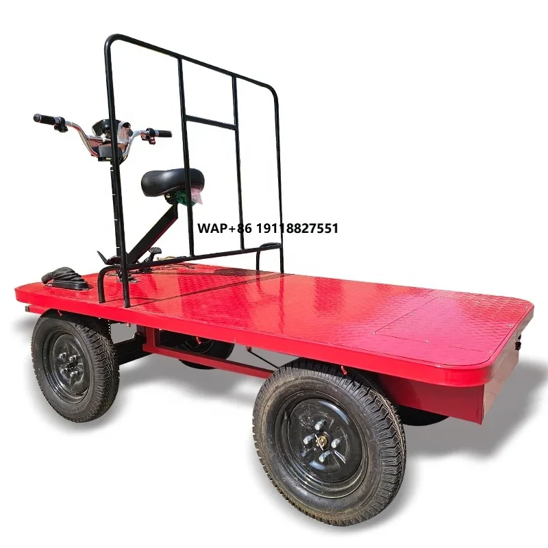 Rechargeable Flatbed Hand Trolley Carts for Construction Sites Industrial Electric Platform Trolley Carts 1000kgs Load Capacity
Rechargeable Flatbed Hand Trolley Carts for Construction Sites Industrial Electric Platform Trolley Carts 1000kgs Load Capacity