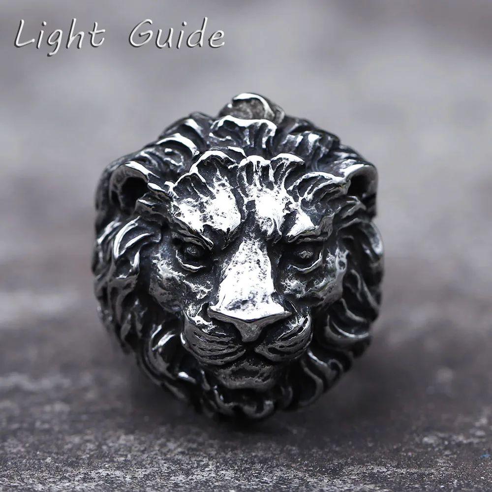 2022 NEW Men's 316L stainless-steel rings Dropshipping Fierce lion animal gothic punk Motorcycl Jewelry Gifts free shipping
2022 NEW Men's 316L stainless-steel rings Dropshipping Fierce lion animal gothic punk Motorcycl Jewelry Gifts free shipping