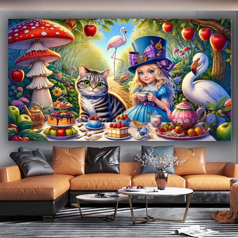 Tea Time in a Whimsical Forest Wonderland Diy diamond painting Full diamond art Mosaic- Stunning Jewelry cross stitch home decor
Tea Time in a Whimsical Forest Wonderland Diy diamond painting Full diamond art Mosaic- Stunning Jewelry cross stitch home decor