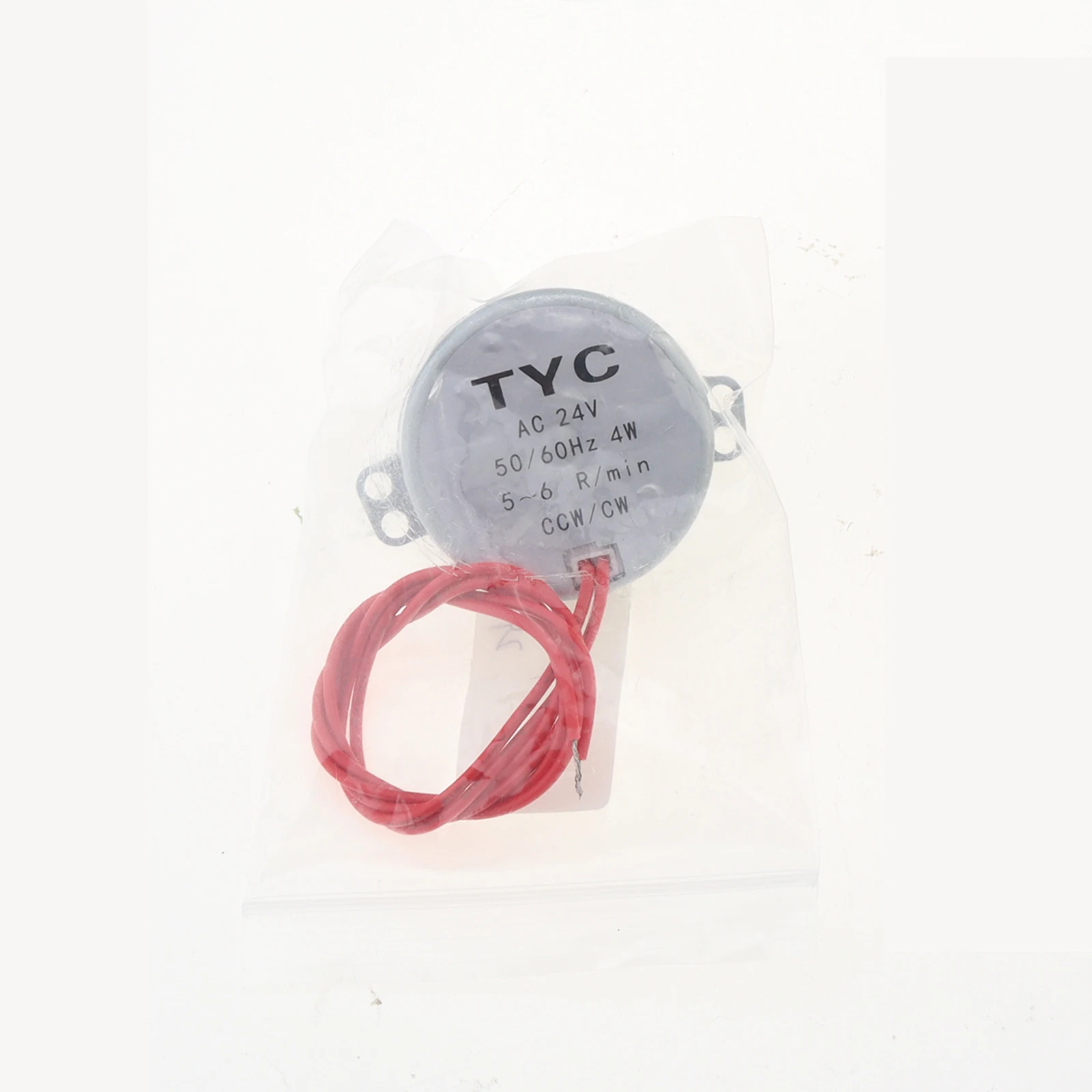 TYC50 Synchronous Motor AC 12V / 24V 5-6RPM CW/CCW 4W Turntable Motor Gear Motor Fan Motor Synchronous Motor
TYC50 Synchronous Motor AC 12V / 24V 5-6RPM CW/CCW 4W Turntable Motor Gear Motor Fan Motor Synchronous Motor