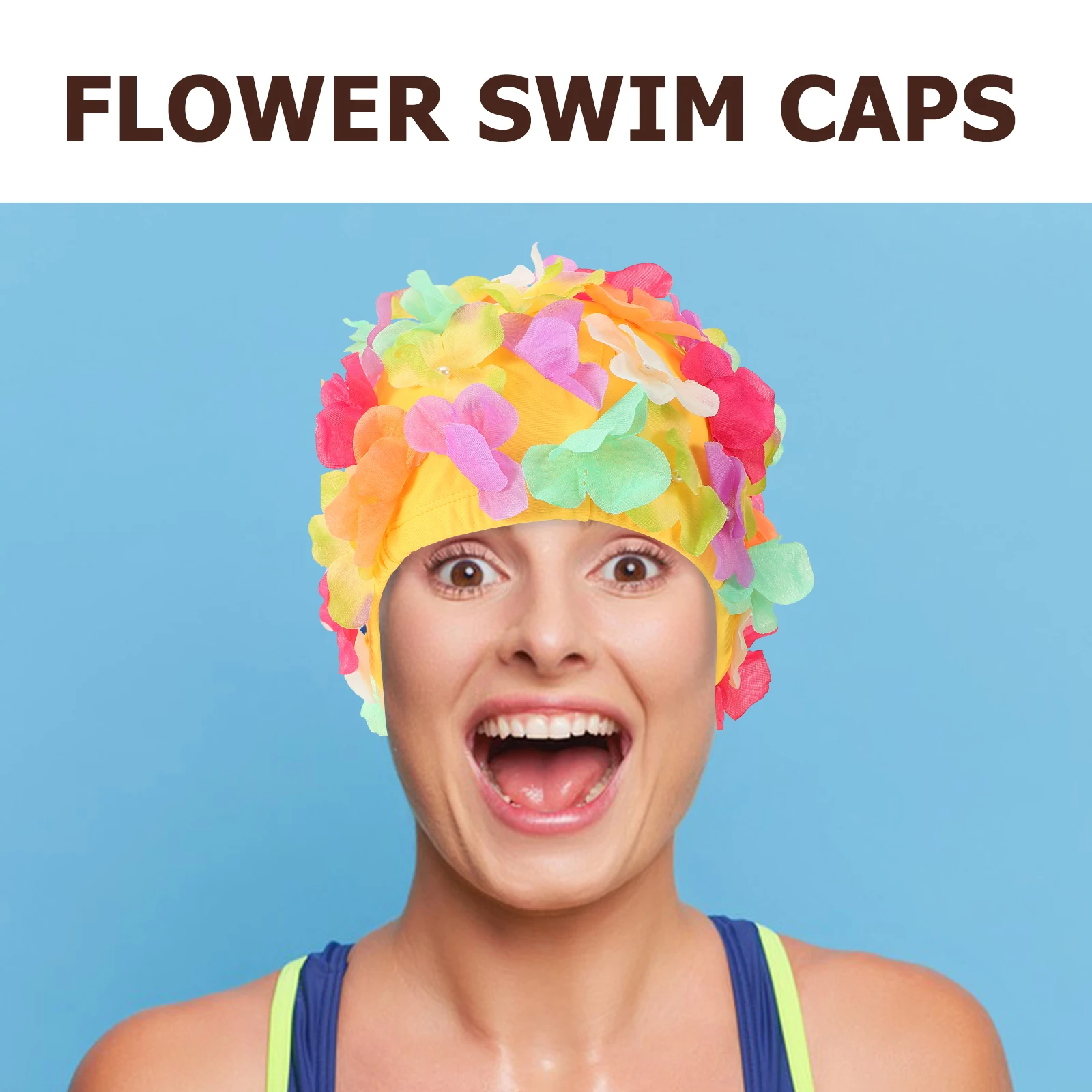 Flowers Pearl Swim Cap for Women Long Hair Large Nylon Lightweight Comfortable Guard Hair Flexible Fits Demands Fashion
Flowers Pearl Swim Cap for Women Long Hair Large Nylon Lightweight Comfortable Guard Hair Flexible Fits Demands Fashion