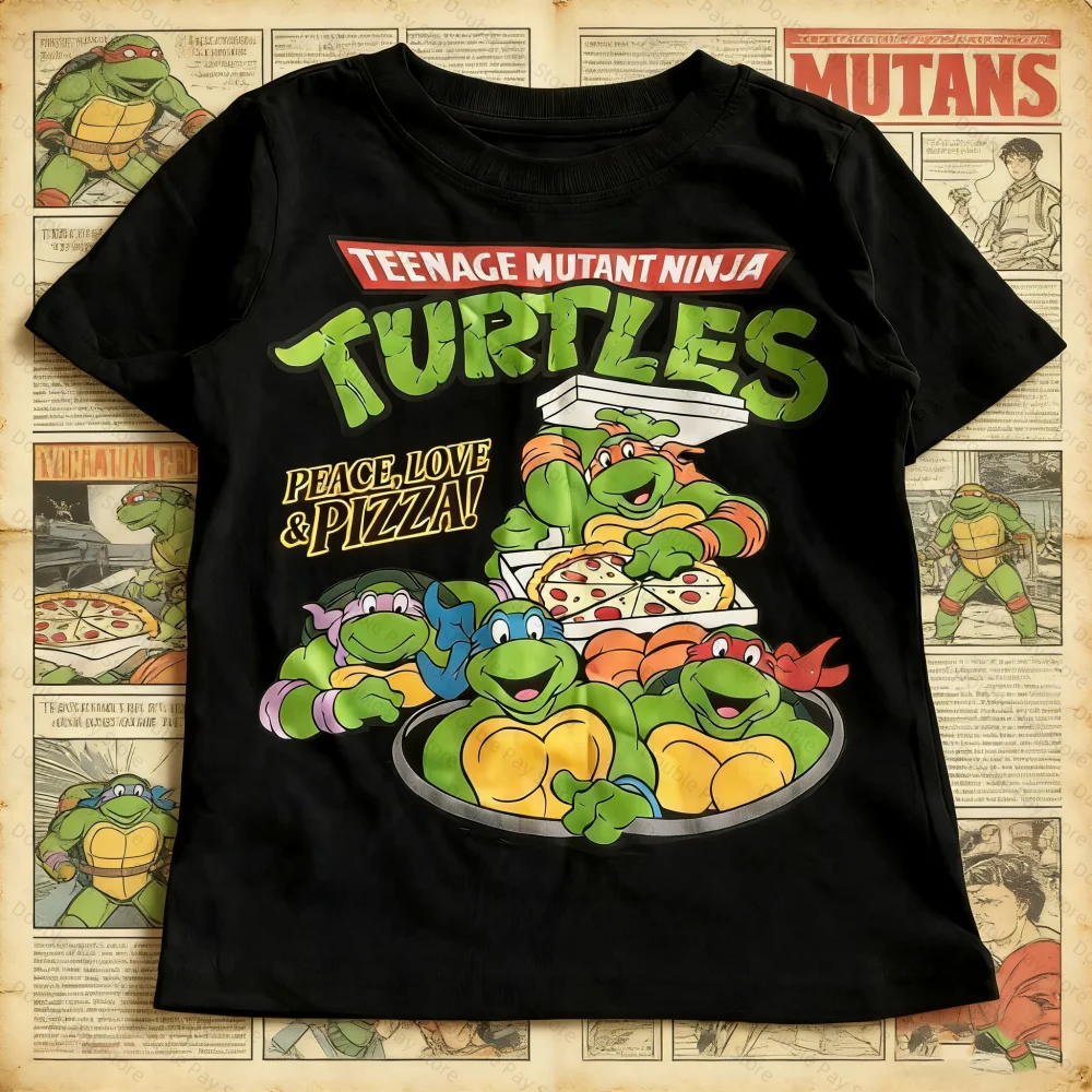 Bestseller Teenage Mutant Ninja Turtles T-Shirt for Children Aged Cute Cartoon Tops Kids Tshirt Men's Shirts Woman t-shirts
Bestseller Teenage Mutant Ninja Turtles T-Shirt for Children Aged Cute Cartoon Tops Kids Tshirt Men's Shirts Woman t-shirts