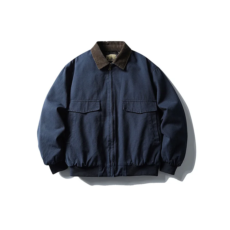 AMEKAJI Retro Japanese Men's Cotton Jaet Thiened Warm Casual Loose Collar Workwear Outerwear Trendy Winter Coat
AMEKAJI Retro Japanese Men's Cotton Jaet Thiened Warm Casual Loose Collar Workwear Outerwear Trendy Winter Coat