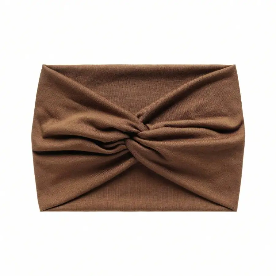 Women Solid Color Twist Knot Elastic Headband For Yoga Sports Casual Daily Use
Women Solid Color Twist Knot Elastic Headband For Yoga Sports Casual Daily Use