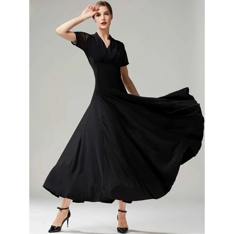 Modern Dance Dress With Large Swing New Dress For Social Dance Waltz Dance Dress Practice Dress Competition Dress
Modern Dance Dress With Large Swing New Dress For Social Dance Waltz Dance Dress Practice Dress Competition Dress