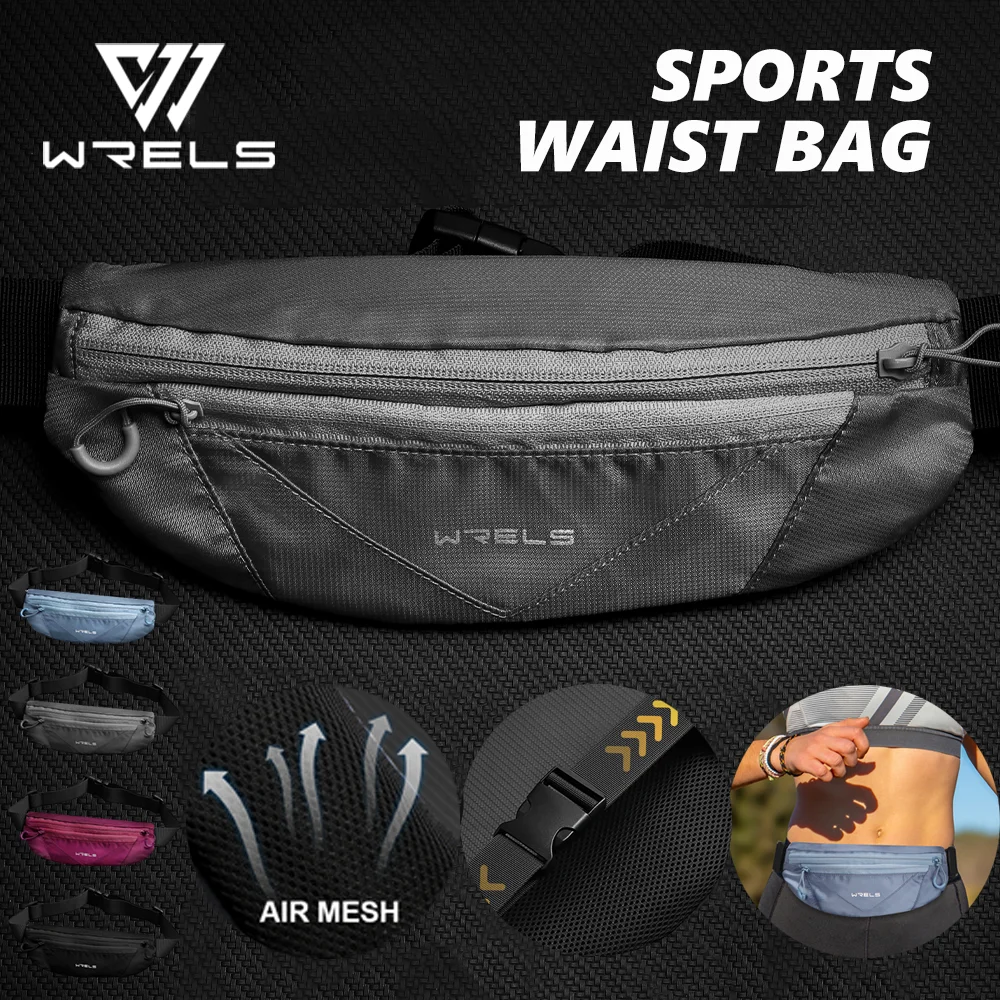 WRELS Outdoor Running Waist Bag Men Women Invisible Elastic Running Belt Hydration Waist Belt Bag Lightweight Sports Fanny Pack
WRELS Outdoor Running Waist Bag Men Women Invisible Elastic Running Belt Hydration Waist Belt Bag Lightweight Sports Fanny Pack