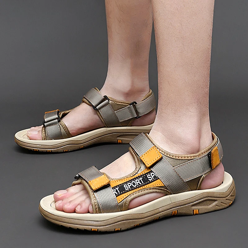 Summer Men Sandals Genuine Leather Mens Casual Shoes Outdoor Men Leather Sandals for Men Beach Shoes Roman mens Shoes
Summer Men Sandals Genuine Leather Mens Casual Shoes Outdoor Men Leather Sandals for Men Beach Shoes Roman mens Shoes