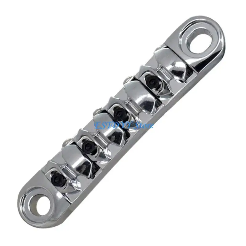 G6DE 1 Set 4 String Electric Guitar Roller Saddles Bride with Wrench Guitar Part
G6DE 1 Set 4 String Electric Guitar Roller Saddles Bride with Wrench Guitar Part