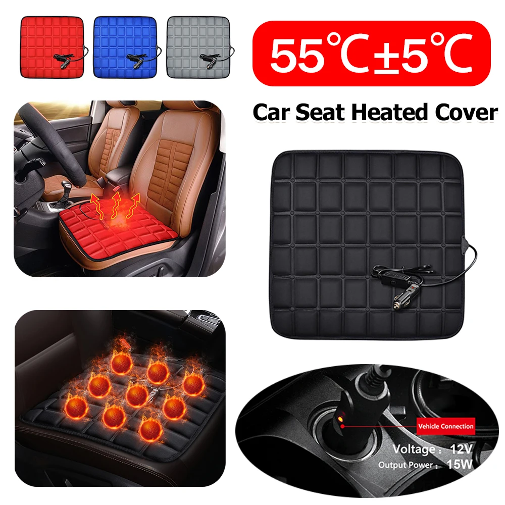 12V Car Seat Heated Cover 3 Gear Temperature Electric Heating Pads 40W Car Seat Heating Cushion Anti-slip Winter Pad Cushion
12V Car Seat Heated Cover 3 Gear Temperature Electric Heating Pads 40W Car Seat Heating Cushion Anti-slip Winter Pad Cushion