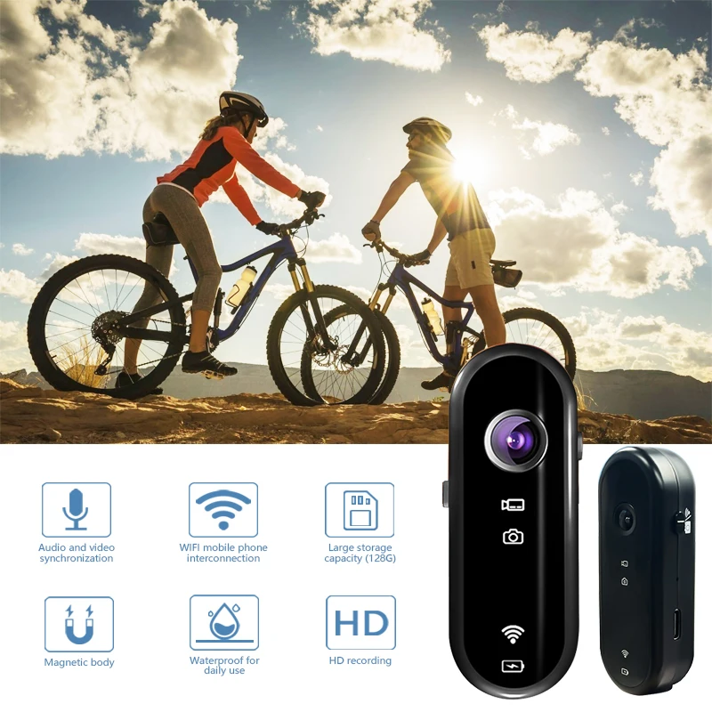 Карманная мини-камера с большим пальцем, экшн-камера 1080P, мотоциклетная велосипедная спортивная мини-съемка, экшн-камера для тела и видеозапись
Карманная мини-камера с большим пальцем, экшн-камера 1080P, мотоциклетная велосипедная спортивная мини-съемка, экшн-камера для тела и видеозапись
