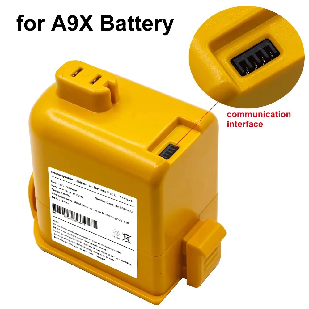 For LG A9X A9X-PRIME FCBBLTT ART-PRIME.ECBBLTT、A9X-STEAM.ECBBLTT、A9X-STEAM.DCBBLTT A9X-AUTO Replacement Vacuum Battery
For LG A9X A9X-PRIME FCBBLTT ART-PRIME.ECBBLTT、A9X-STEAM.ECBBLTT、A9X-STEAM.DCBBLTT A9X-AUTO Replacement Vacuum Battery