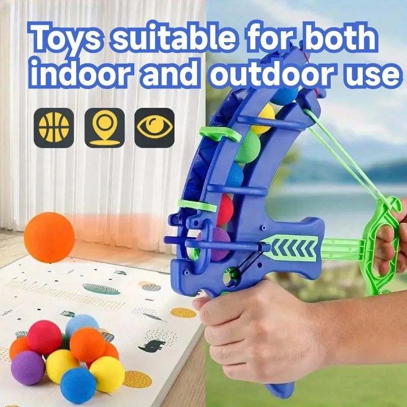 Archery Bow Target Shooting Game Toy Soft EVA Foam Balls Indoor Outdoor Sports Interactive Toy For Family Party Entertainment
Archery Bow Target Shooting Game Toy Soft EVA Foam Balls Indoor Outdoor Sports Interactive Toy For Family Party Entertainment