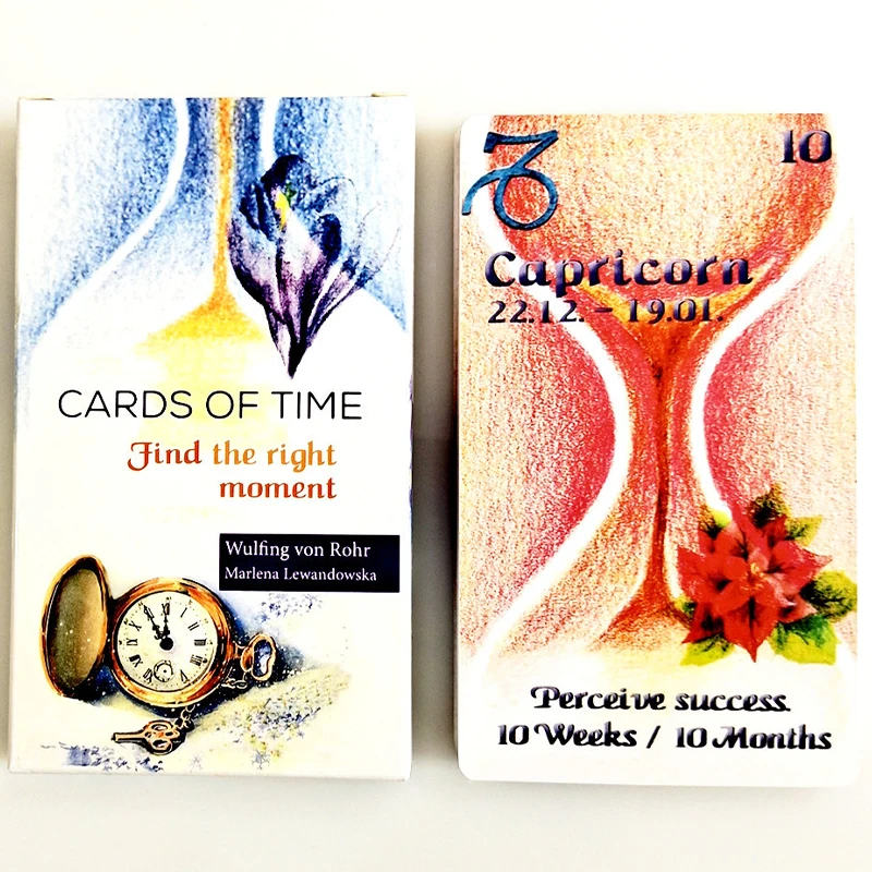 33pcs Tarot Cards of Time Deck Tarot Card Oracle Cards Find the Right Moment
33pcs Tarot Cards of Time Deck Tarot Card Oracle Cards Find the Right Moment