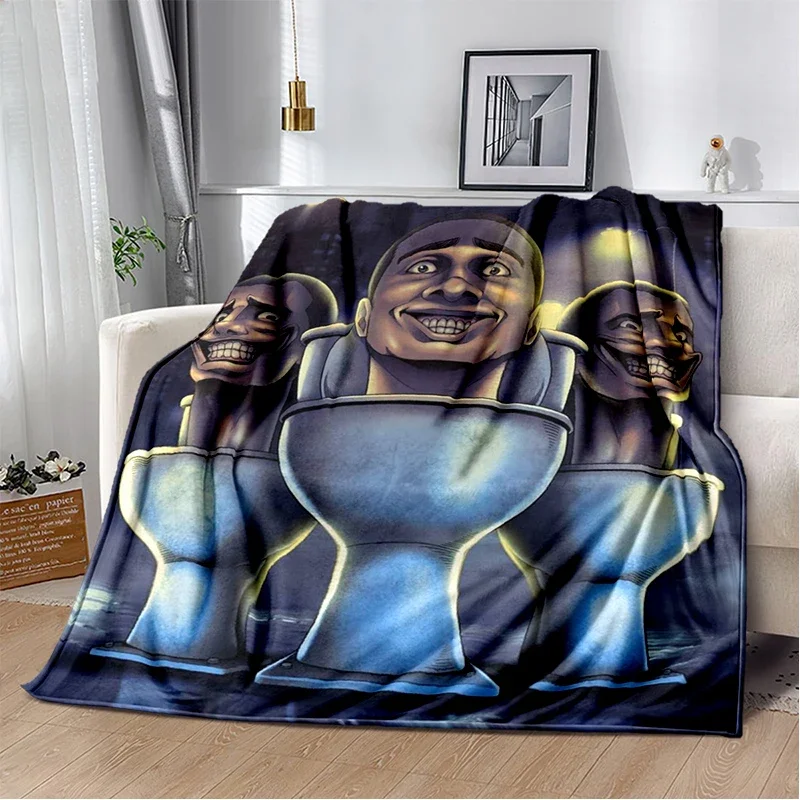 3D Skibidi Toilet Speakerman Cameraman TVman Flannel Blanket,Soft Throw Blanket for Home Bedroom Bed Sofa Travel Cover Kid Gift
3D Skibidi Toilet Speakerman Cameraman TVman Flannel Blanket,Soft Throw Blanket for Home Bedroom Bed Sofa Travel Cover Kid Gift