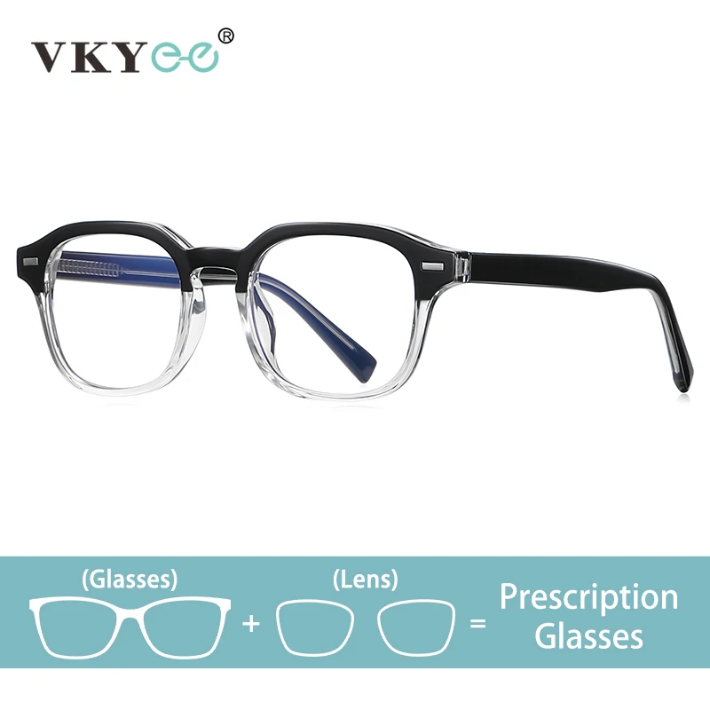 VKYEE Classic Geometric Square Design Progressive Multifocal Photochromic Anti-blue Light Glasses Customizable Prescription 2118
VKYEE Classic Geometric Square Design Progressive Multifocal Photochromic Anti-blue Light Glasses Customizable Prescription 2118