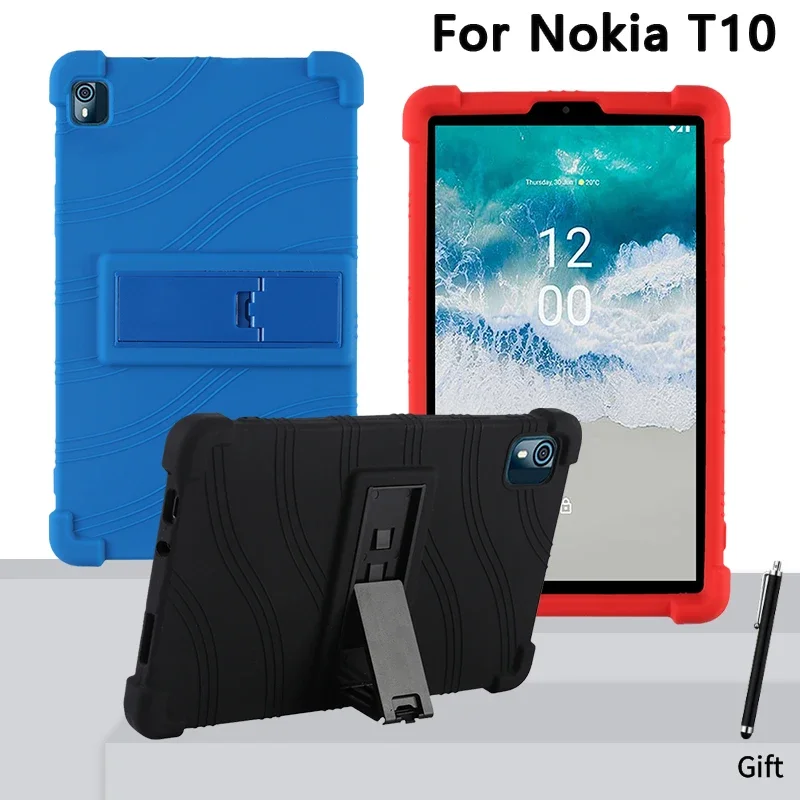 Case For Nokia T10 Tablet Stand Cover for Android Nokia T10 (2022) 8.0 inch Safe Shockproof Silicon Protective Cover Soft
Case For Nokia T10 Tablet Stand Cover for Android Nokia T10 (2022) 8.0 inch Safe Shockproof Silicon Protective Cover Soft