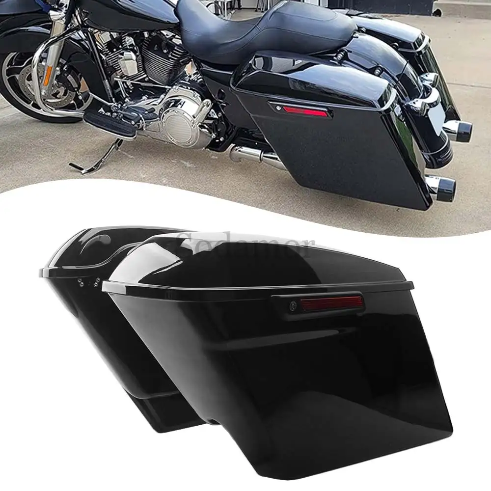 Мотоциклетная черная жесткая седельная сумка с режущей конструкцией с черными защелками для Harley Touring Electra Glide Ultra Limited FLHTK 2014-2024
Мотоциклетная черная жесткая седельная сумка с режущей конструкцией с черными защелками для Harley Touring Electra Glide Ultra Limited FLHTK 2014-2024