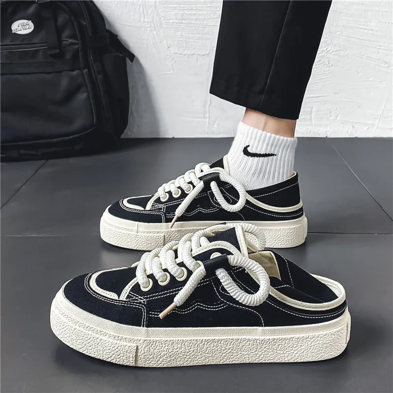 Summer New Men's Canvas Slippers Couple Women's Shoes2025Summer Breathable Season Comfortable Sneaker
Summer New Men's Canvas Slippers Couple Women's Shoes2025Summer Breathable Season Comfortable Sneaker