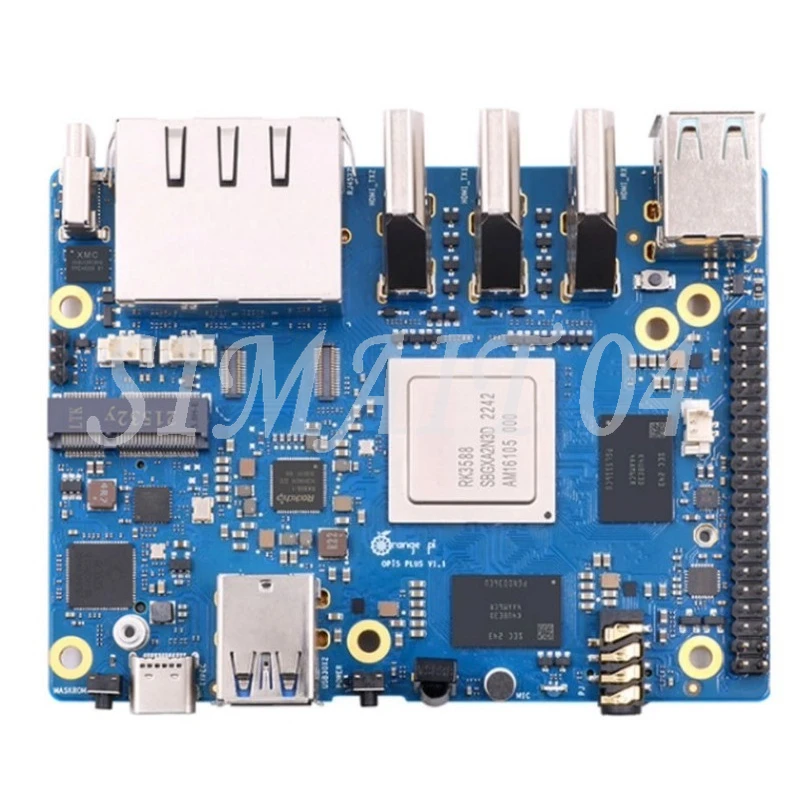 Микрокомпьютер Pi 5 Plus с 32 ГБ ОЗУ, на базе RK3588, с модулем PCIe, внешним Wi-Fi/BT и SSD M.2.0
Микрокомпьютер Pi 5 Plus с 32 ГБ ОЗУ, на базе RK3588, с модулем PCIe, внешним Wi-Fi/BT и SSD M.2.0