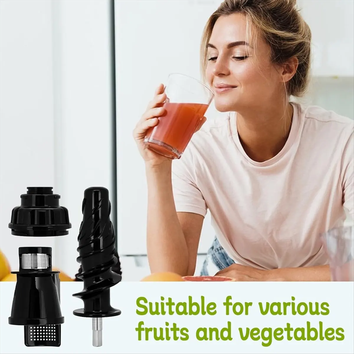 ABJS Juicing Auger End Cap and Juice Screen for Body Replacement Parts NC900HDC NC800HDS 8006 8005 8004 8003
ABJS Juicing Auger End Cap and Juice Screen for Body Replacement Parts NC900HDC NC800HDS 8006 8005 8004 8003