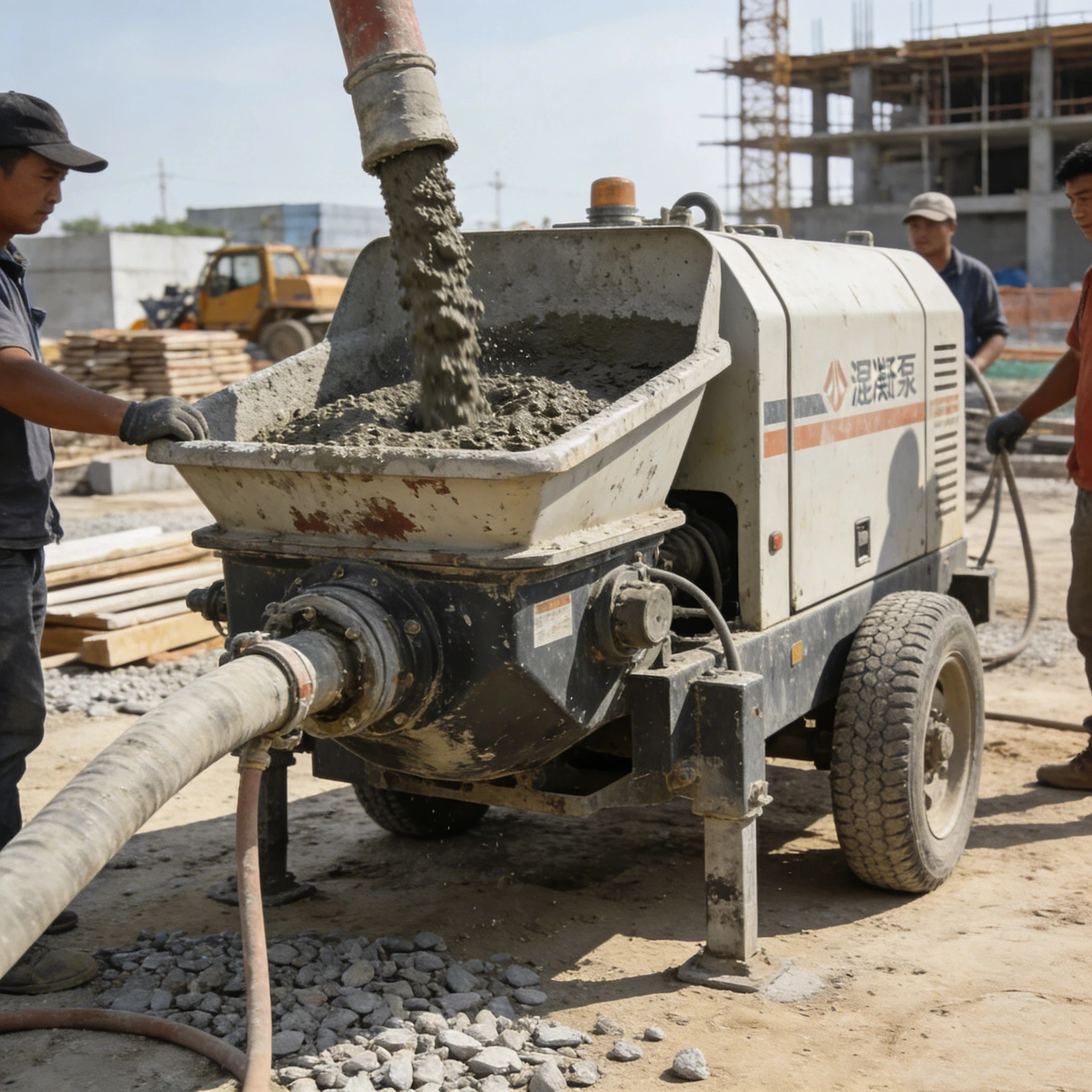 Concrete Transfer Pump Electric Driven Concrete Transfer Pump oncrete Pump for Floor Grouting and Wall Construction customized
Concrete Transfer Pump Electric Driven Concrete Transfer Pump oncrete Pump for Floor Grouting and Wall Construction customized
