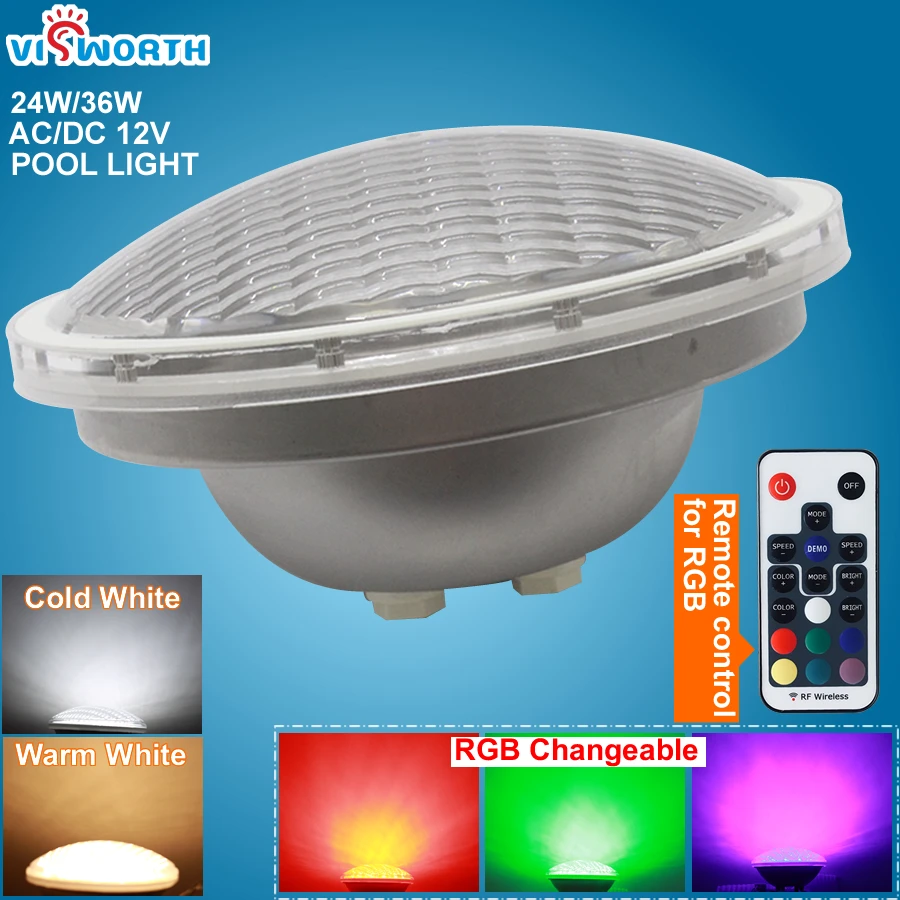 RGB светодиодный светильник для бассейна SMD5730 24 Вт 36 Вт Piscina 12 В Par56 Светодиодный светильник для пруда IP68 Водонепроницаемый светодиодный подводный светильник
RGB светодиодный светильник для бассейна SMD5730 24 Вт 36 Вт Piscina 12 В Par56 Светодиодный светильник для пруда IP68 Водонепроницаемый светодиодный подводный светильник