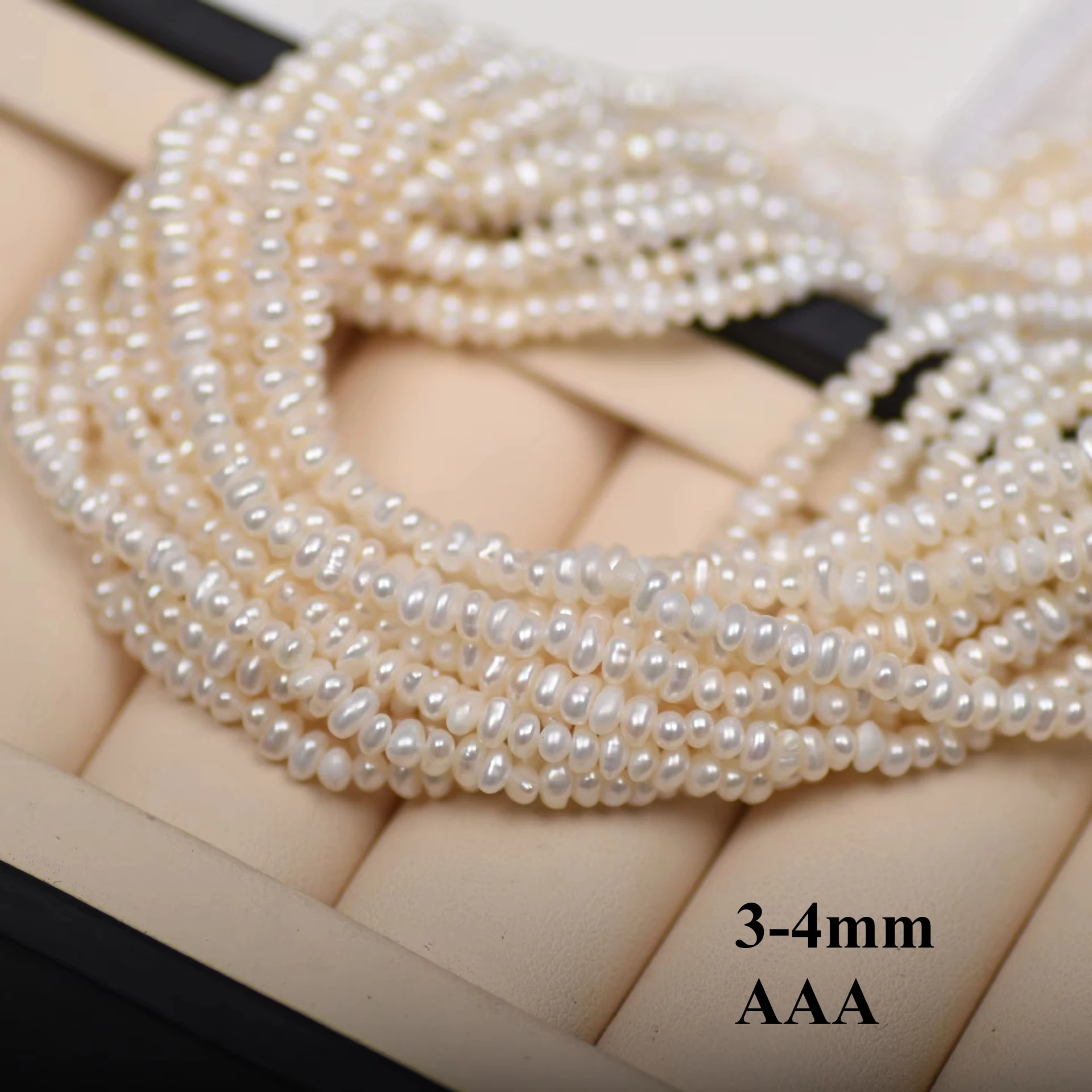 3-4mm4A Unblemished Iridescent Natural Freshwater White Irregular Pearl Bead Gift Jewelry MakeDIY Necklace Bracelet Accessories
3-4mm4A Unblemished Iridescent Natural Freshwater White Irregular Pearl Bead Gift Jewelry MakeDIY Necklace Bracelet Accessories