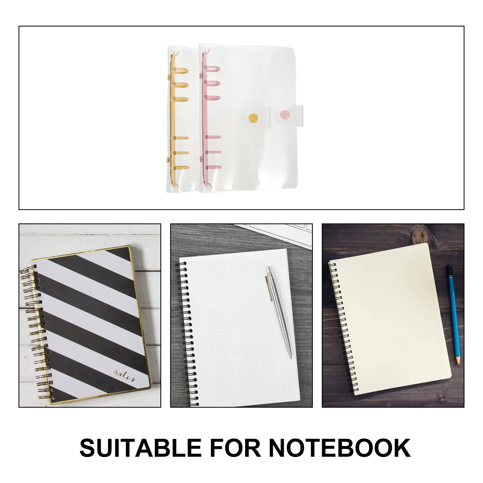 2 Pcs Binder Notebook Leaf Mini Notepad with Dividers Cute Scrapbook Spiral Notebooks Loose Office
2 Pcs Binder Notebook Leaf Mini Notepad with Dividers Cute Scrapbook Spiral Notebooks Loose Office