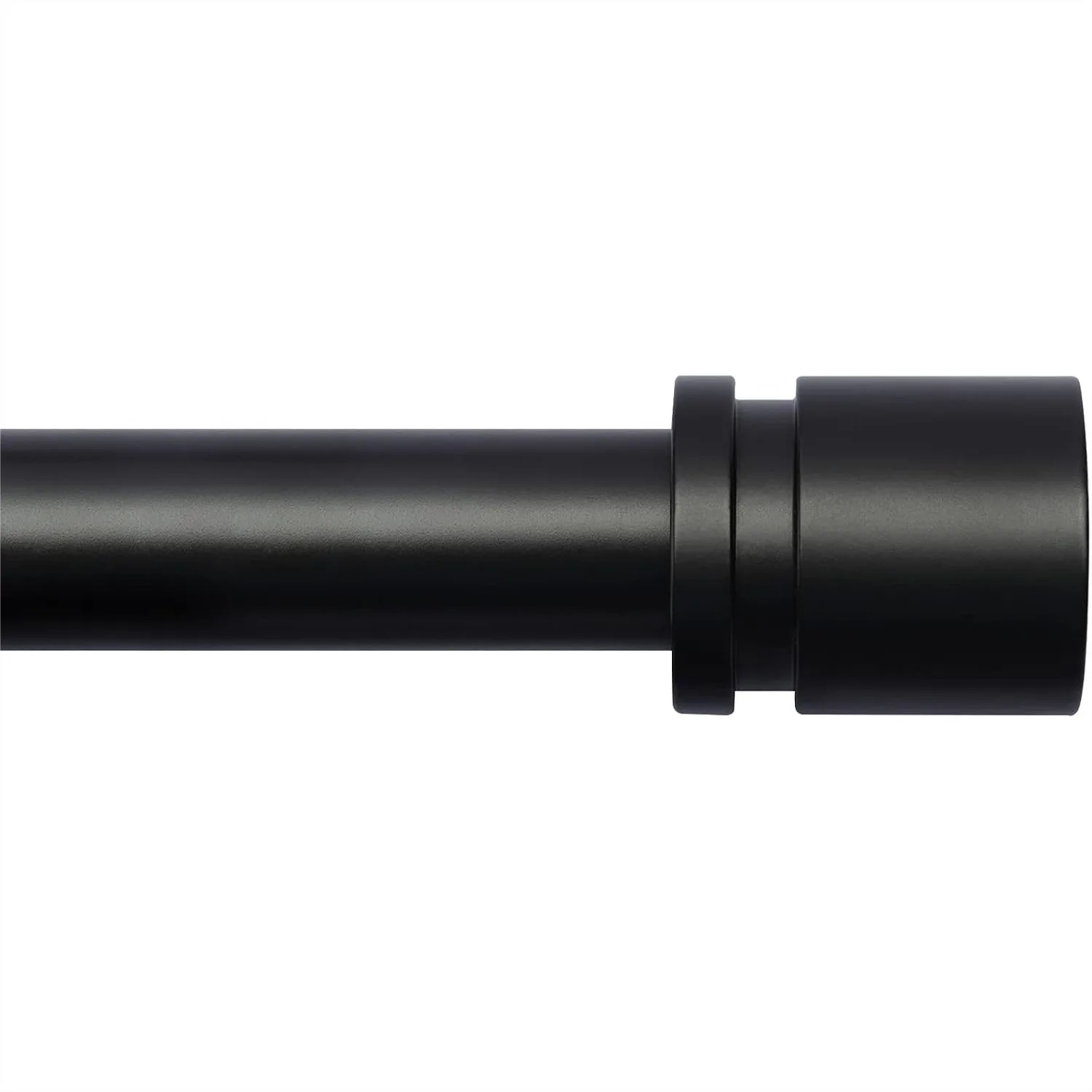 Adjustable Curtain Rods for Windows 16-88 Inches, 1 Inch Diameter Metal Rod with Finials, Black
Adjustable Curtain Rods for Windows 16-88 Inches, 1 Inch Diameter Metal Rod with Finials, Black