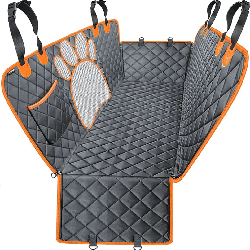 Waterproof Dog Car Seat Cover for Back Seat Dog Car Hammock with Visual Mesh Window and Side Zipper Car Seat & Door Protection
Waterproof Dog Car Seat Cover for Back Seat Dog Car Hammock with Visual Mesh Window and Side Zipper Car Seat & Door Protection