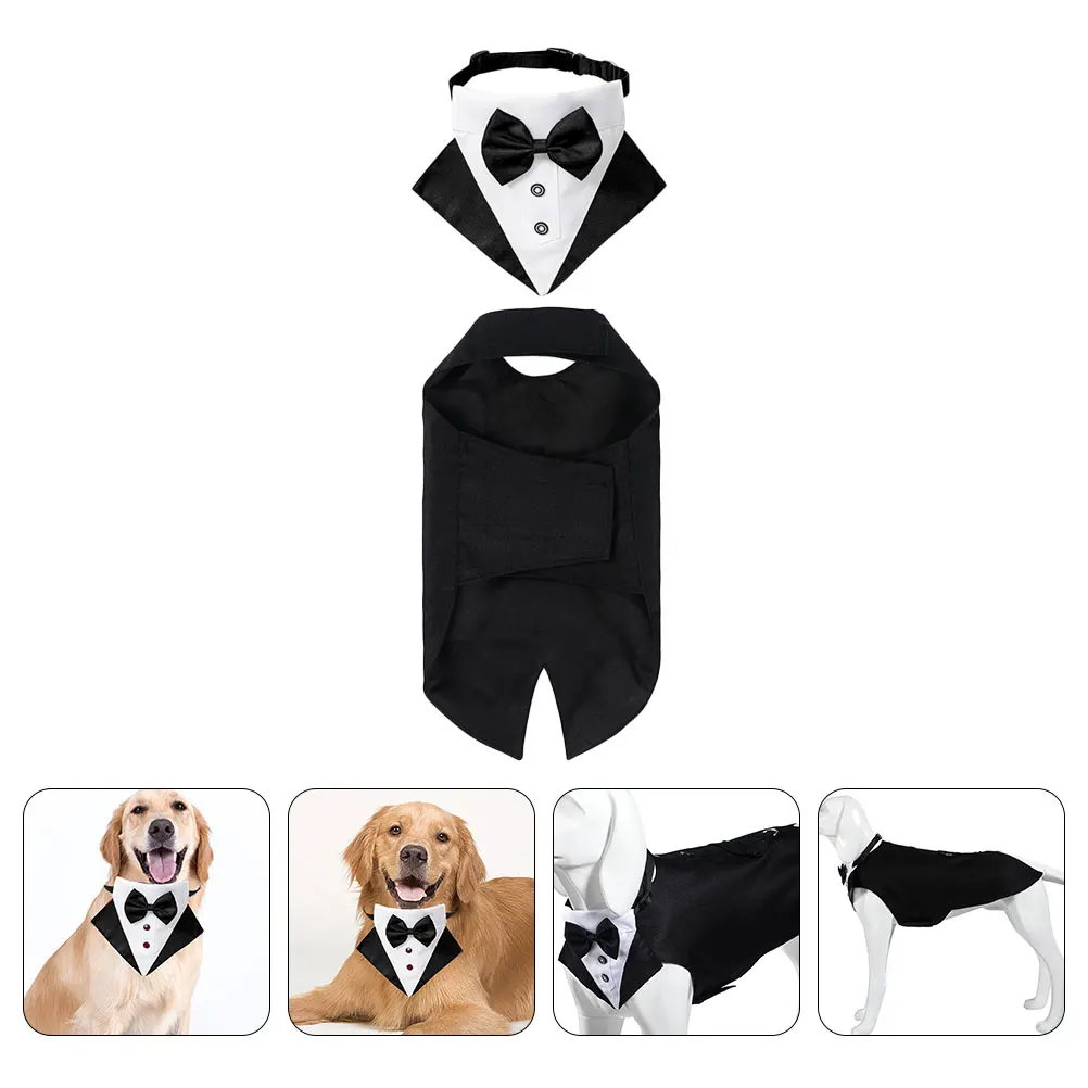 Tuxedo Formal B Suit Kit Attire Small Dog Clothes Vest Collar B Adjustable Pet Costume Dog Suit Kit
Tuxedo Formal B Suit Kit Attire Small Dog Clothes Vest Collar B Adjustable Pet Costume Dog Suit Kit